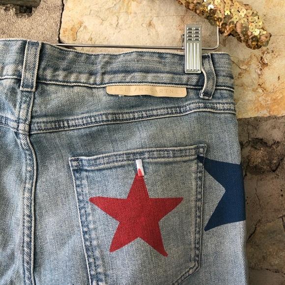 Stella McCartney Skinny Boyfriend Jeans With Stars - Picture 5 of 8